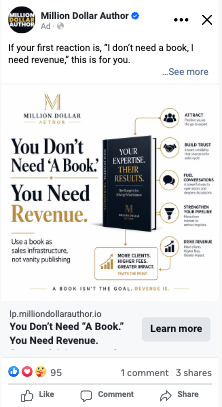 Million Dollar Author · authors / experts